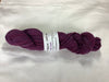Worsted weight 100% alpaca yarn hand-dyed 'Plum'